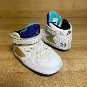 Nike Air Jordan 5 Retro Grape Toddler Size 3C Kids Shoes 407335-102
