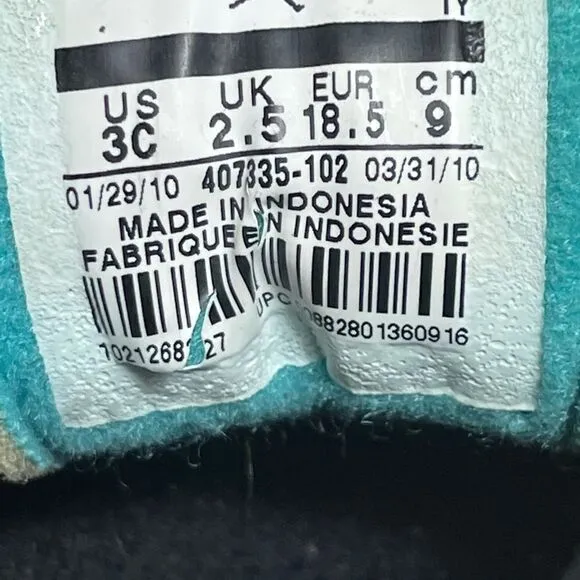Nike Air Jordan 5 Retro Grape Toddler Size 3C Kids Shoes 407335-102