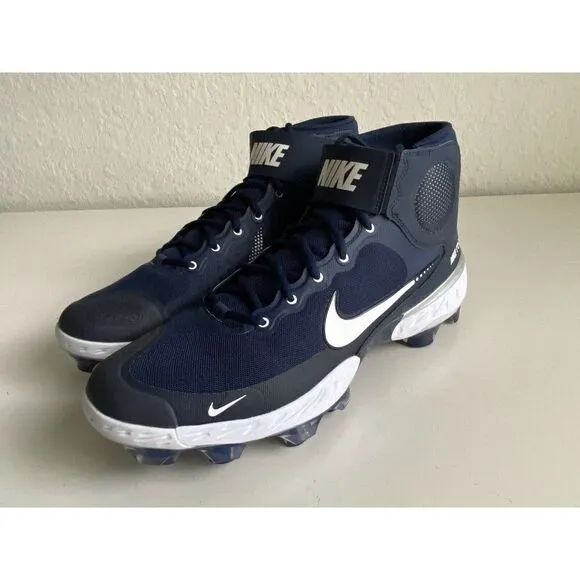 Nike Alpha Huarache 3 High Mens Baseball Cleats Men’s Sz 14 Navy Blue CZ4455-400