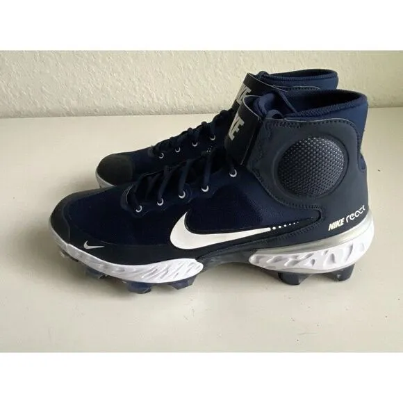 Nike Alpha Huarache 3 High Mens Baseball Cleats Men’s Sz 14 Navy Blue CZ4455-400