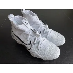 Nike Alpha Huarache NXT White Black Grey Baseball Cleats DJ6517-100 Men’s Sz 8