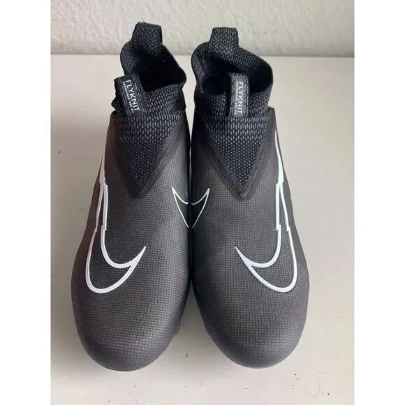 Nike Alpha Menace Elite 3 Pro Black White Football Cleats CT6648-010 Men’s Sz 14