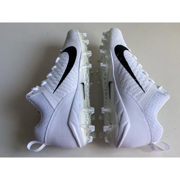Nike Alpha Menace Pro 2 Low White Football Cleats CV6477-100 Men’s Sz 12