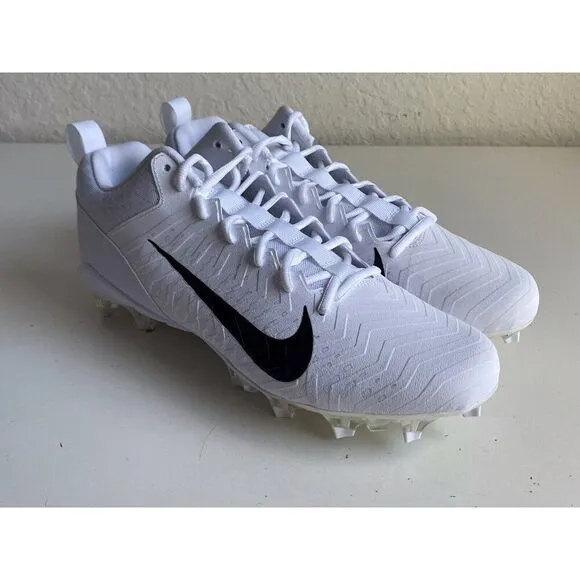 Nike Alpha Menace Pro 2 Low White Football Cleats CV6477-100 Men’s Sz 12
