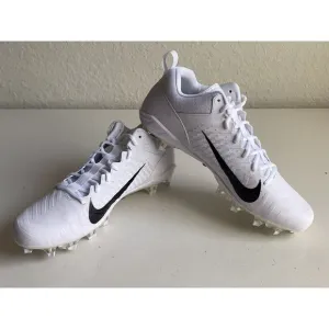 Nike Alpha Menace Pro 2 Low White Football Cleats CV6477-100 Men’s Sz 14