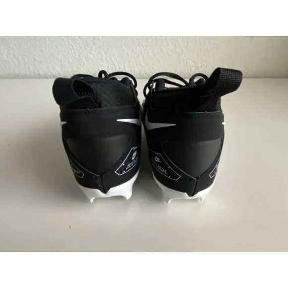 Nike Alpha Menace Pro 3 Mid Football Cleats Men's Black Size 12 CT6649-001