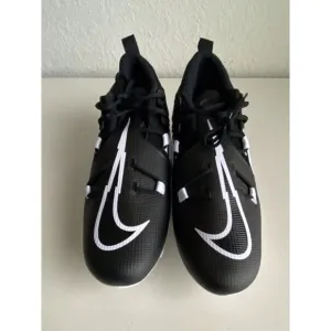 Nike Alpha Menace Pro 3 Mid Football Cleats Men's Black Size 12 CT6649-001