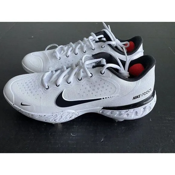 Nike Alpha Huarache Elite 3 Low Metal Baseball Cleats CV3552-104 Men's Size 8