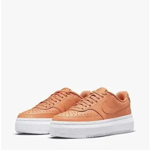 NIKE ALTA 2&quot; HI PLATFORM TRAINERS WOMEN SHOES BROWN SIZE 8 NEW cognac