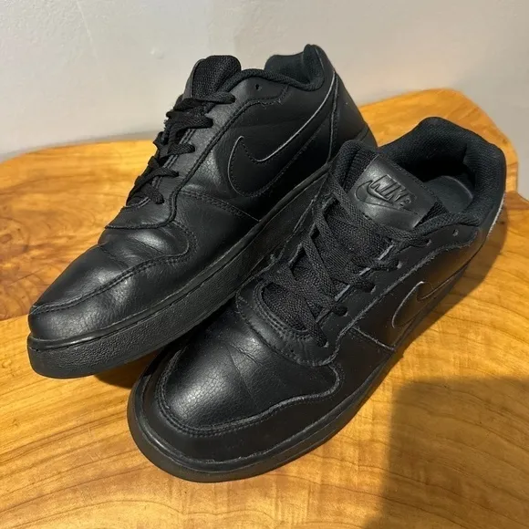 Nike AQ1775-003 US Size 8.5 Men Black Ebernon Low Sneakers Running Shoes