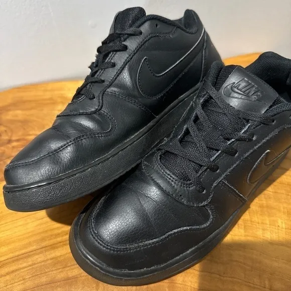 Nike AQ1775-003 US Size 8.5 Men Black Ebernon Low Sneakers Running Shoes
