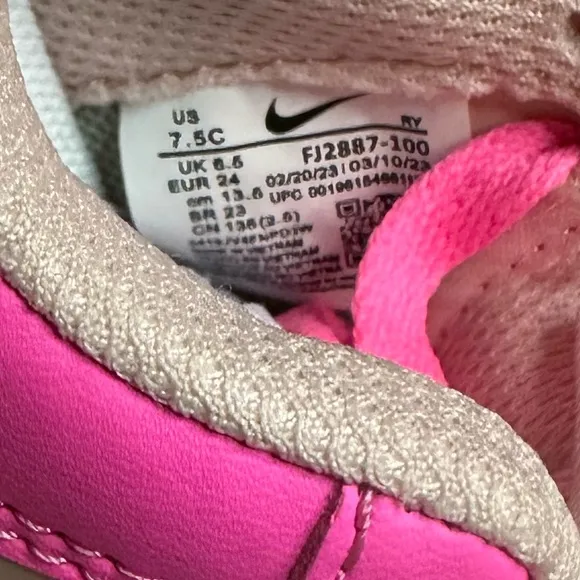 Nike BARBIE AIR FORCE 1 low CUSTOM SHOES NEW 7 1/2c