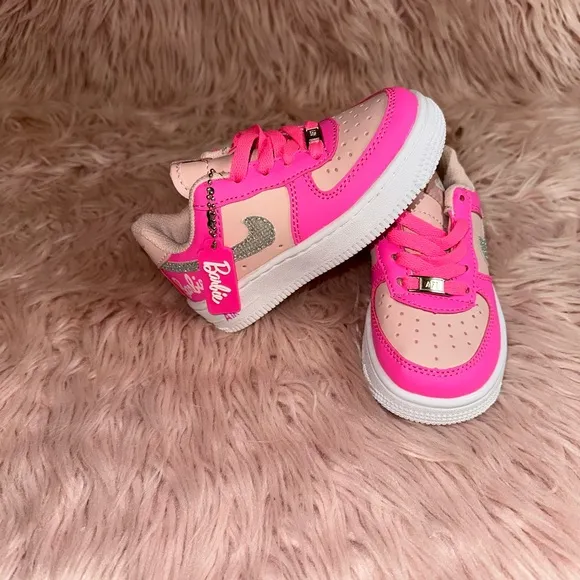 Nike BARBIE AIR FORCE 1 low CUSTOM SHOES NEW 7 1/2c