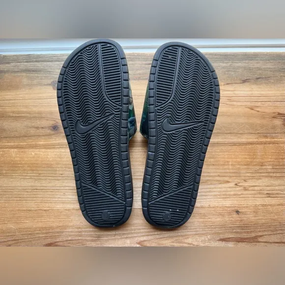 NIKE Benassi Slides Shoes Customized with Joker Sz 10