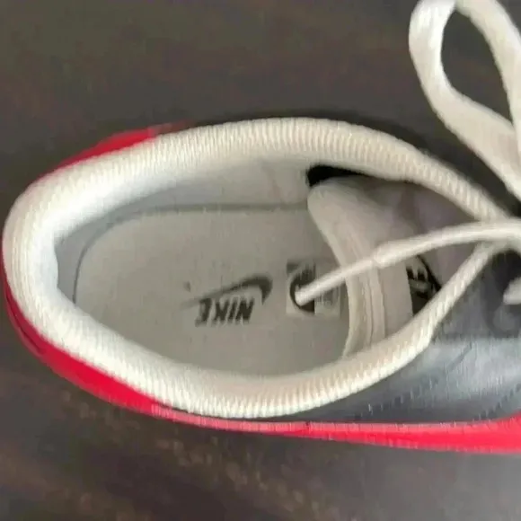 Nike Black and Red Men's Shoes EUC. Worn only once!