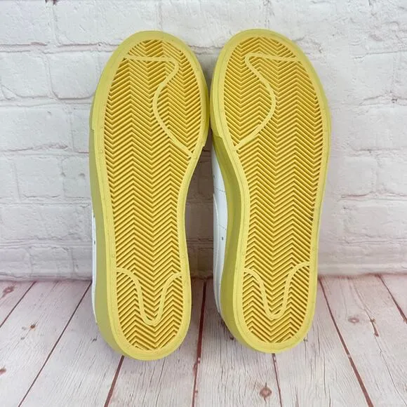 Nike Blazer Low Platform 'White Lemon Wash' Shoes Women’s Size 7 (DJ0292-109)