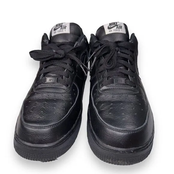 Nike by You Air Force 1 AF1 Low Black / White DN4162-991 Men's 11 Women's 12.5