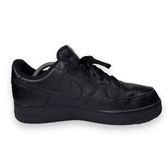 Nike by You Air Force 1 AF1 Low Black / White DN4162-991 Men's 11 Women's 12.5
