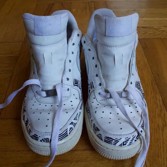 Nike Custom Hand Painted Air Force One Shoes