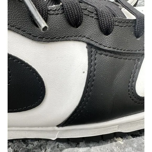 Nike Dunk High Retro Panda Black White Sneakers Shoes (DD1399-105) Mens Size 12