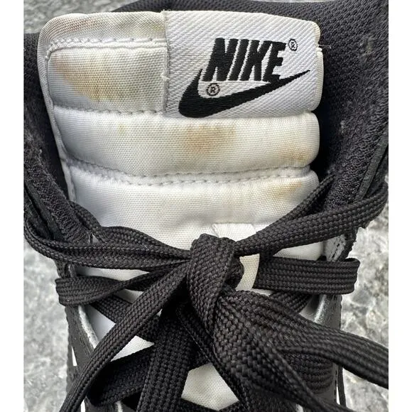 Nike Dunk High Retro Panda Black White Sneakers Shoes (DD1399-105) Mens Size 12