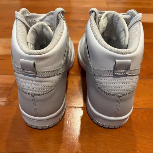 Nike Dunk High Vast Retro White Vast Grey Sneakers Shoes (PS) - Size 6.5Y/M
