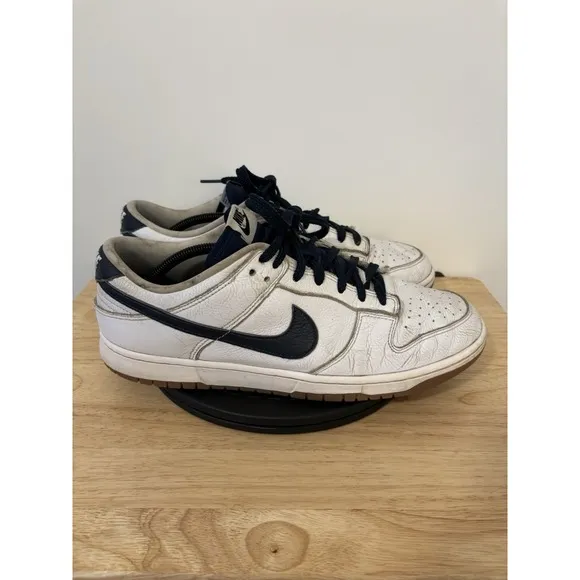 Nike Dunk Low By You Custom White/ Gum Men's Size 12.5 USED