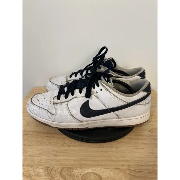 Nike Dunk Low By You Custom White/ Gum Men's Size 12.5 USED