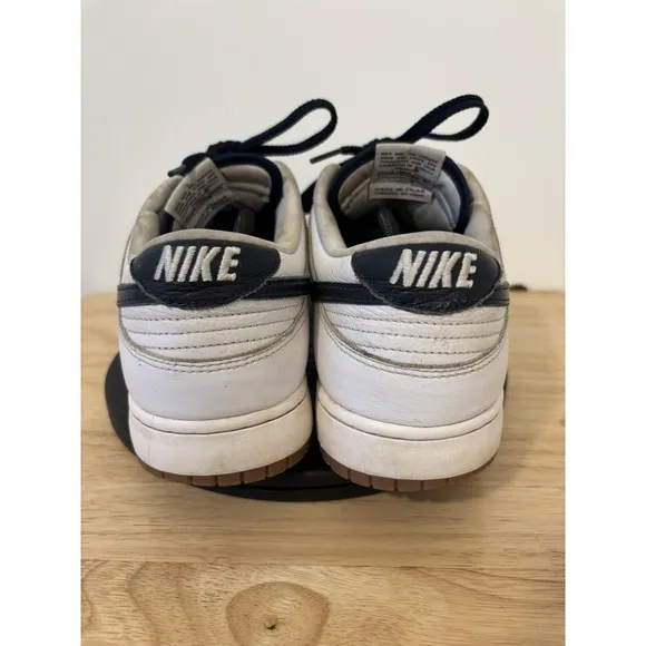 Nike Dunk Low By You Custom White/ Gum Men's Size 12.5 USED