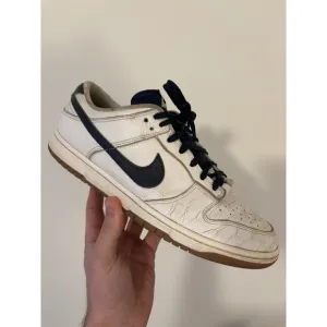 Nike Dunk Low By You Custom White/ Gum Men's Size 12.5 USED
