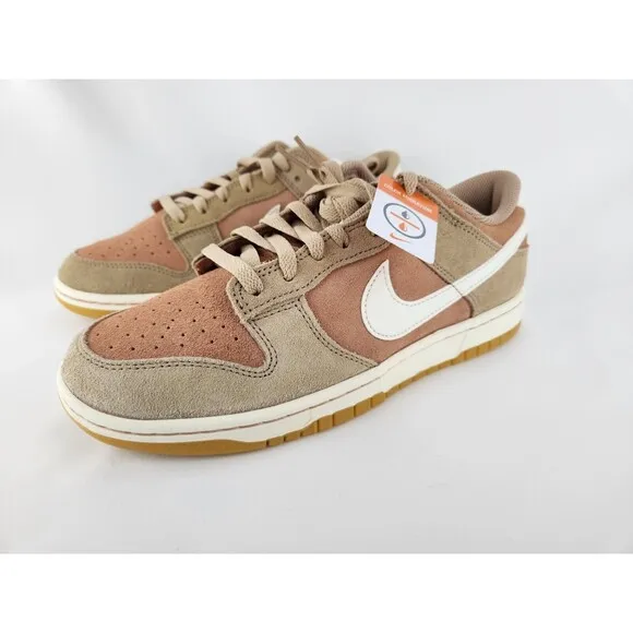 Nike Dunk Low Retro SE Mens 8.5 Sneakers Shoes Hemp HQ1931-200 New