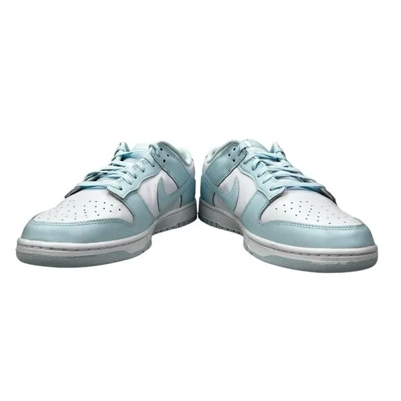 Nike Dunk Low Retro White Glacier Blue Shoes DV0833-104 Men's Size 12