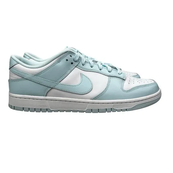 Nike Dunk Low Retro White Glacier Blue Shoes DV0833-104 Men's Size 12