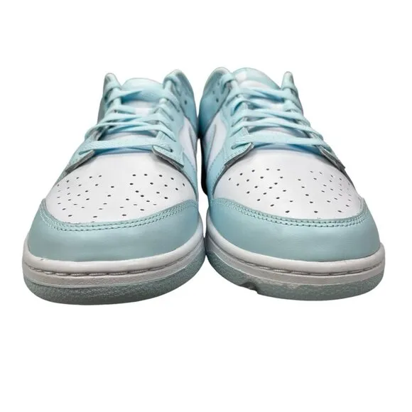 Nike Dunk Low Retro White Glacier Blue Shoes DV0833-104 Men's Size 12