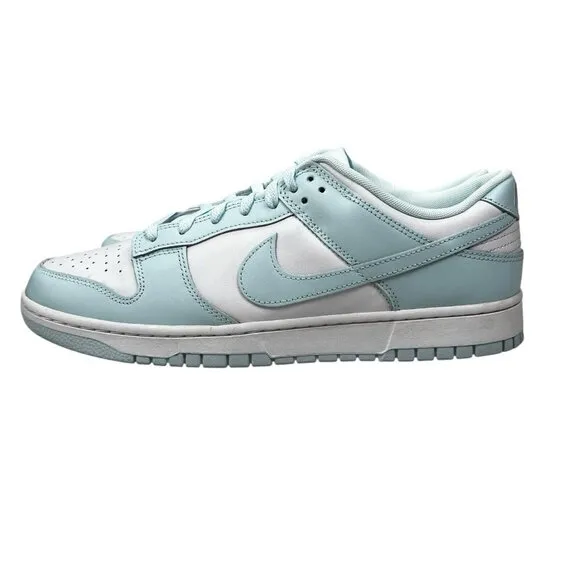 Nike Dunk Low Retro White Glacier Blue Shoes DV0833-104 Men's Size 12