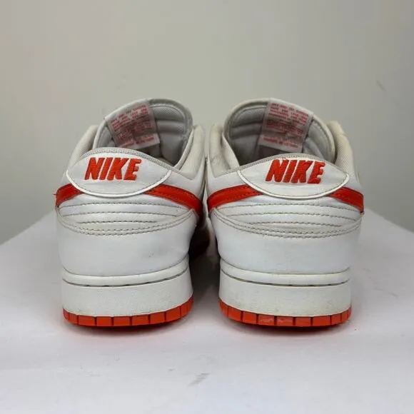 Nike Dunk Low Retro White Picante Red Sneakers Shoes Men's 12