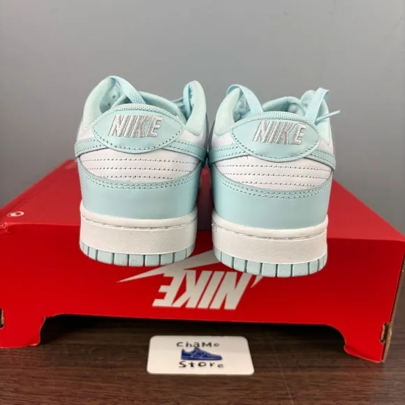 Nike Dunk Low Shoes Glacier Blue White Retro Sneakers DV0833-104 Mens Size