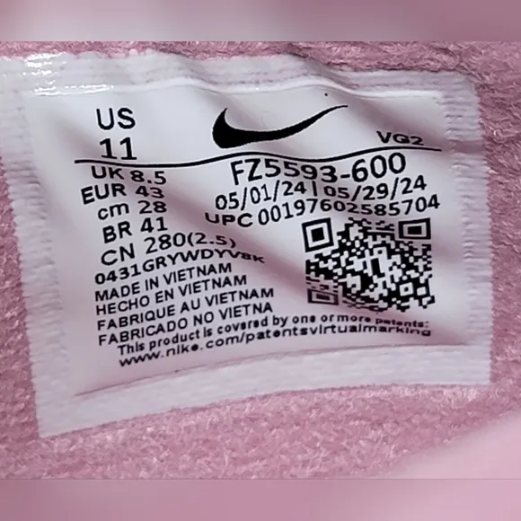 Nike Field General Elemental Pink Gum Brown FZ5593-600 Women's Size 11 New