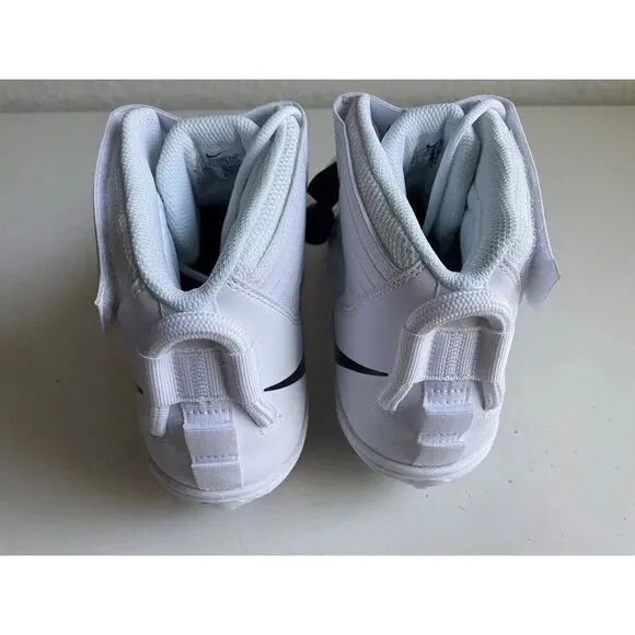 Nike Force Savage Pro 2 Detachable Football Cleats White BV3981-100 Men’s Sz 16