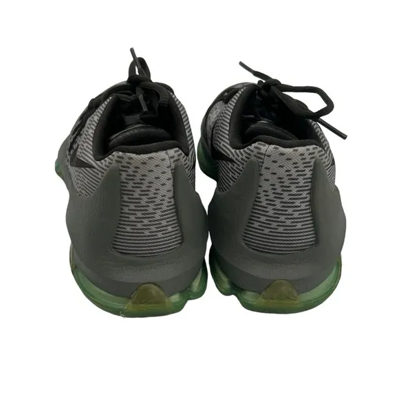 Nike Gray Green Grade School KD8 Basketball Shoes Size 4.5 Youth Boy's