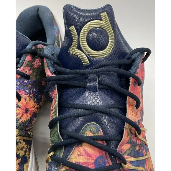 Nike ID 2016 KD Kevin Durant Floral Print US Size 17 818303-903