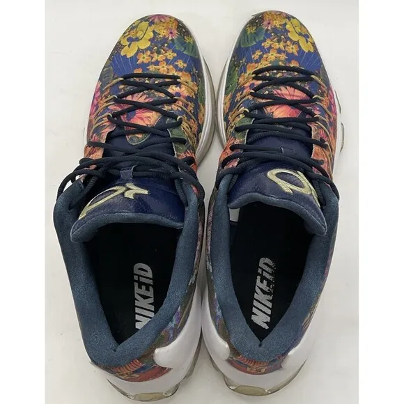 Nike ID 2016 KD Kevin Durant Floral Print US Size 17 818303-903