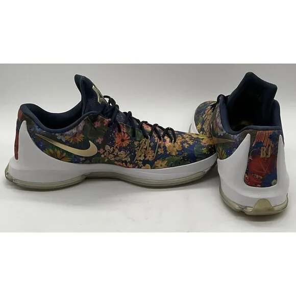 Nike ID 2016 KD Kevin Durant Floral Print US Size 17 818303-903