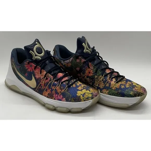 Nike ID 2016 KD Kevin Durant Floral Print US Size 17 818303-903
