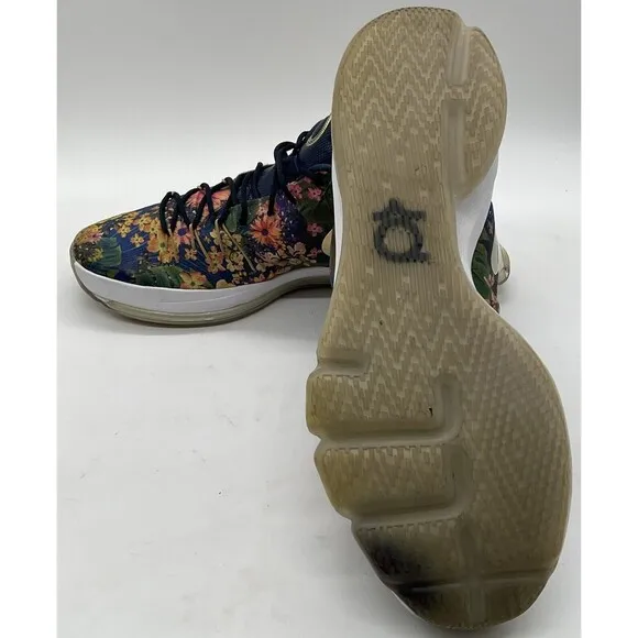 Nike ID 2016 KD Kevin Durant Floral Print US Size 17 818303-903