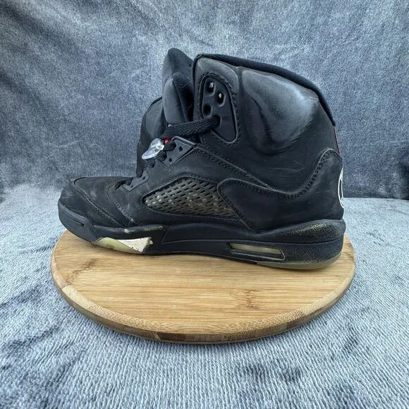 Nike Joran Paris Saint Germain 5 Retro Shoes Mens Size 10 Black Basketball