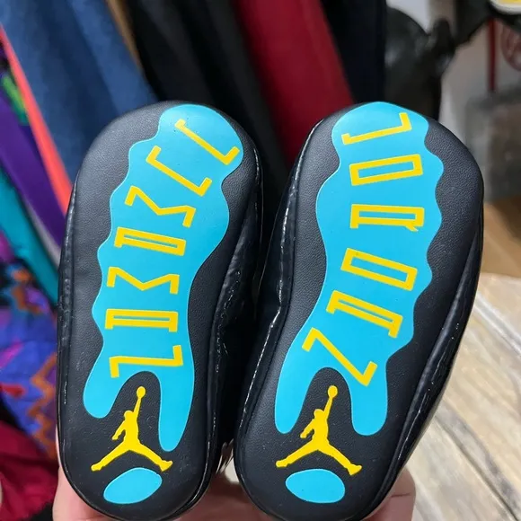 Nike Jordan 11 Retro (TD) “Gamma” Baby Toddlers basketball shoes black/gamma
