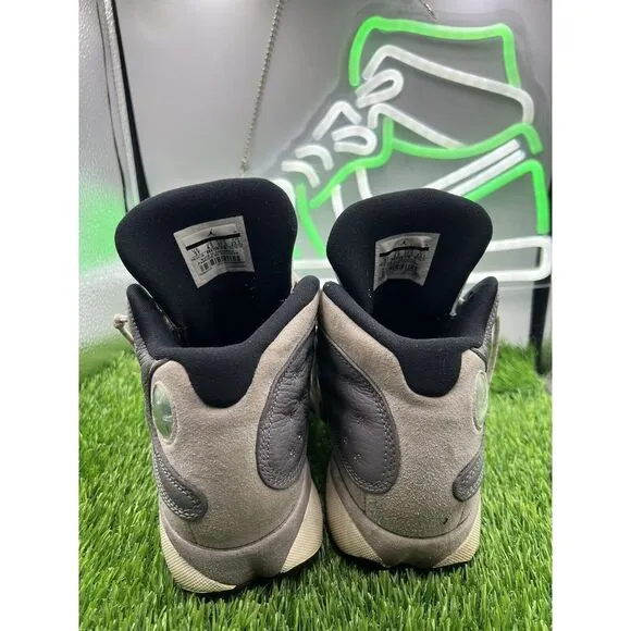 Nike Jordan 13 Retro Atmosphere‎ Grey Shoes Sneakers 884129-016 Size 5Y W 6.5