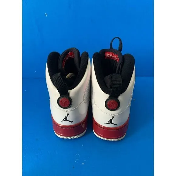 Nike Jordan AJF 9 Retro Force (352738-102) GS 7Y Basketball White Red Shoes