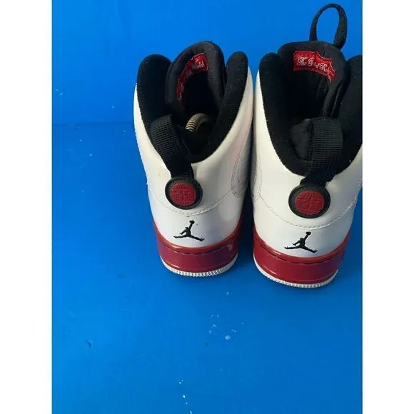 Nike Jordan AJF 9 Retro Force (352738-102) GS 7Y Basketball White Red Shoes